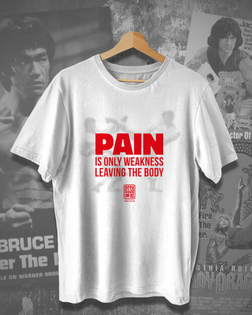 Pain is only weakness leaving the body 01