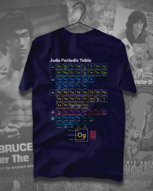 OSSU044 The Judo Nerds Periodic Table T shirt 06