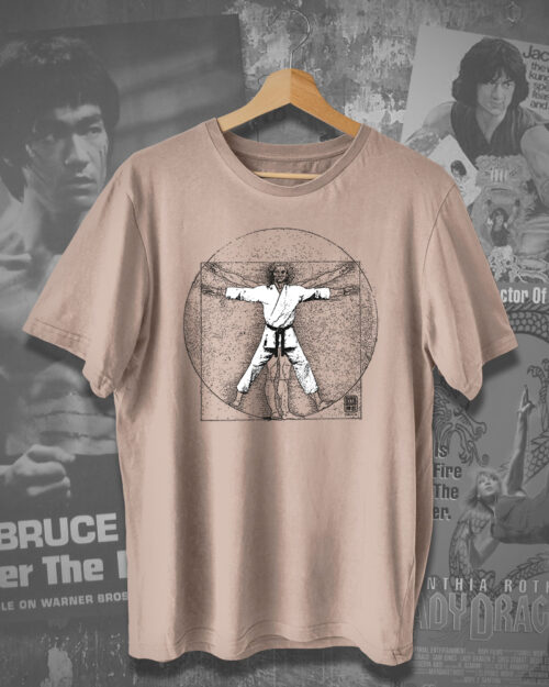 Ultimate Vitruvian Man Dogi T-Shirt 1.0 - Unleash Your Martial Arts Passion with Style!