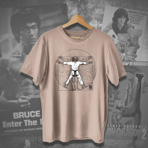 Ultimate Vitruvian Man Dogi T-Shirt 1.0 - Unleash Your Martial Arts Passion with Style!